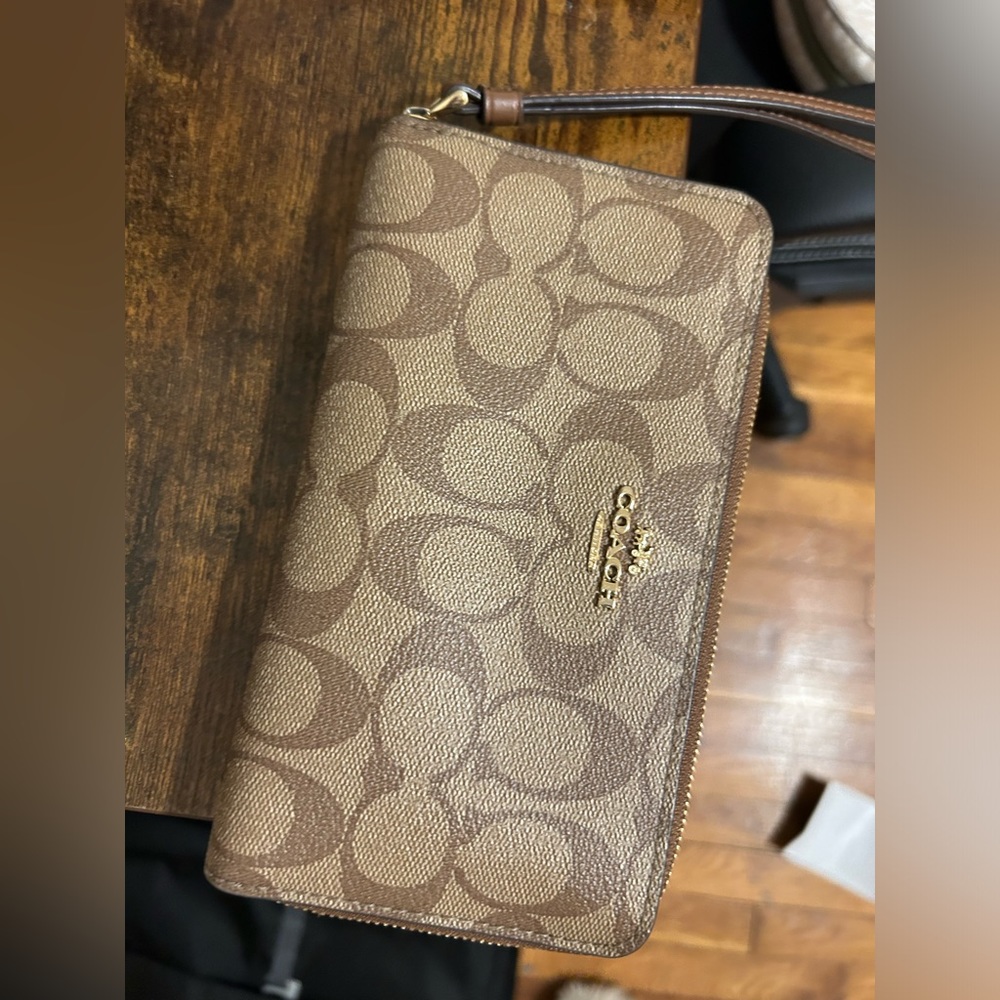 Coach wristlet.
